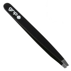 Matte Tweezer - Slanted - Black (GM1) (LS)